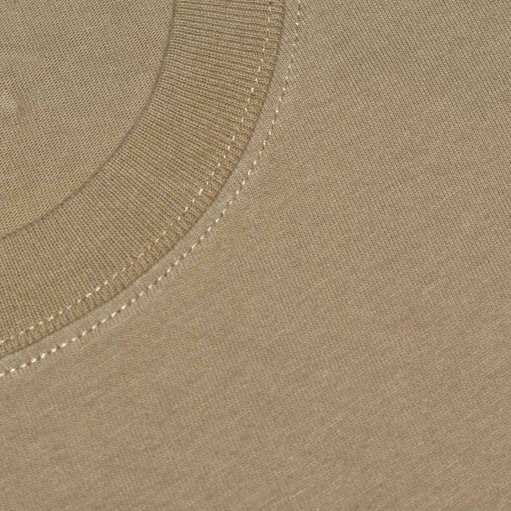 Balenciaga Brown Premium Quality T-shirt-4