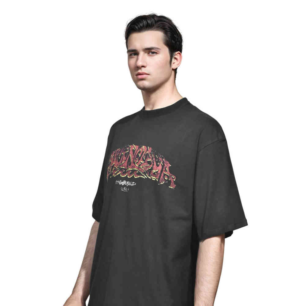 Balenciaga Black Premium Quality T-shirt-2