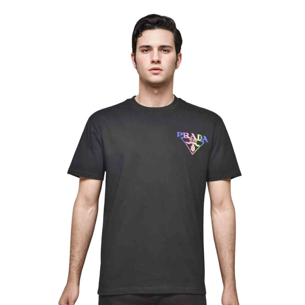 Black Prada White Premium Quality T-shirt
