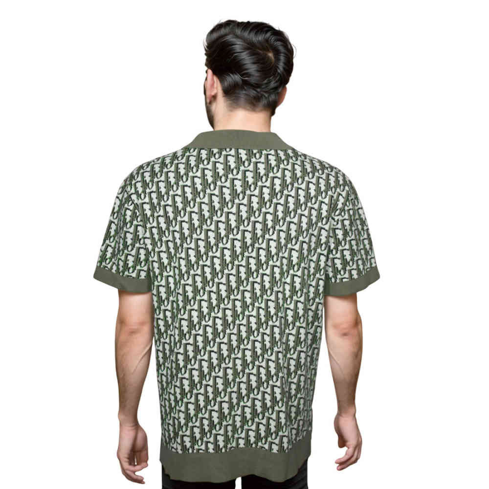 Dior Green Premium Quality T-shirt-thumb-1