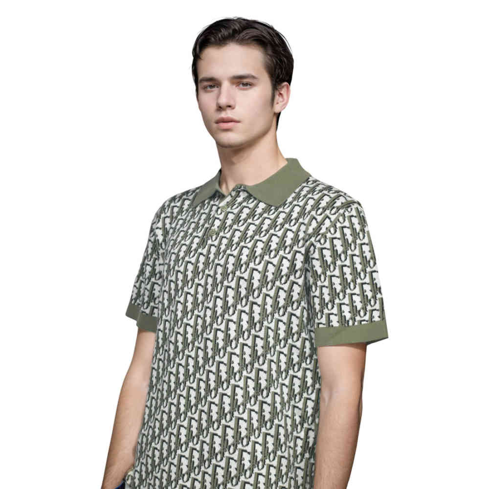 Dior Green Premium Quality T-shirt-thumb-2