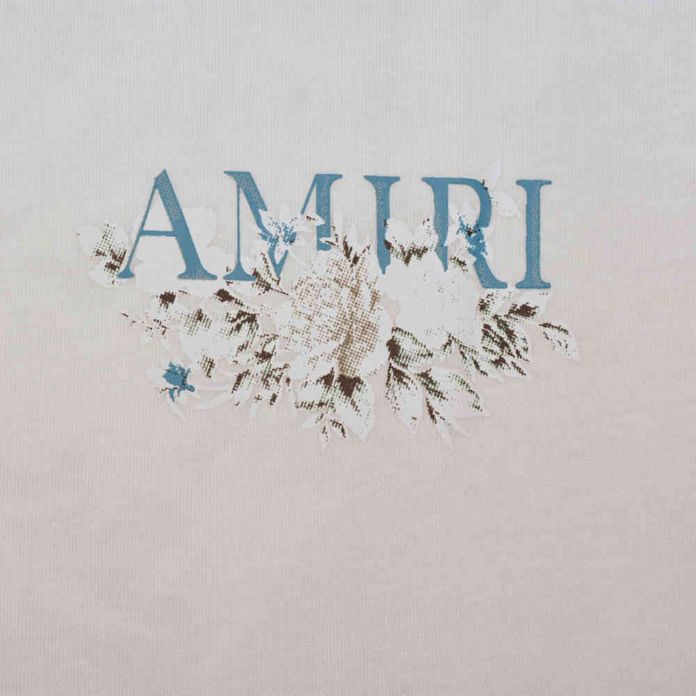 Amiri White Premium Quality T-shirt-3