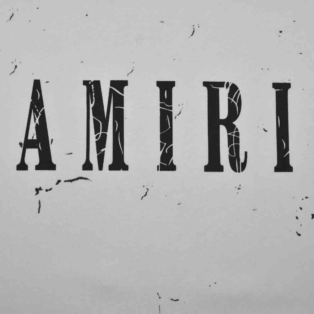 Amiri White Premium Quality T-shirt-3