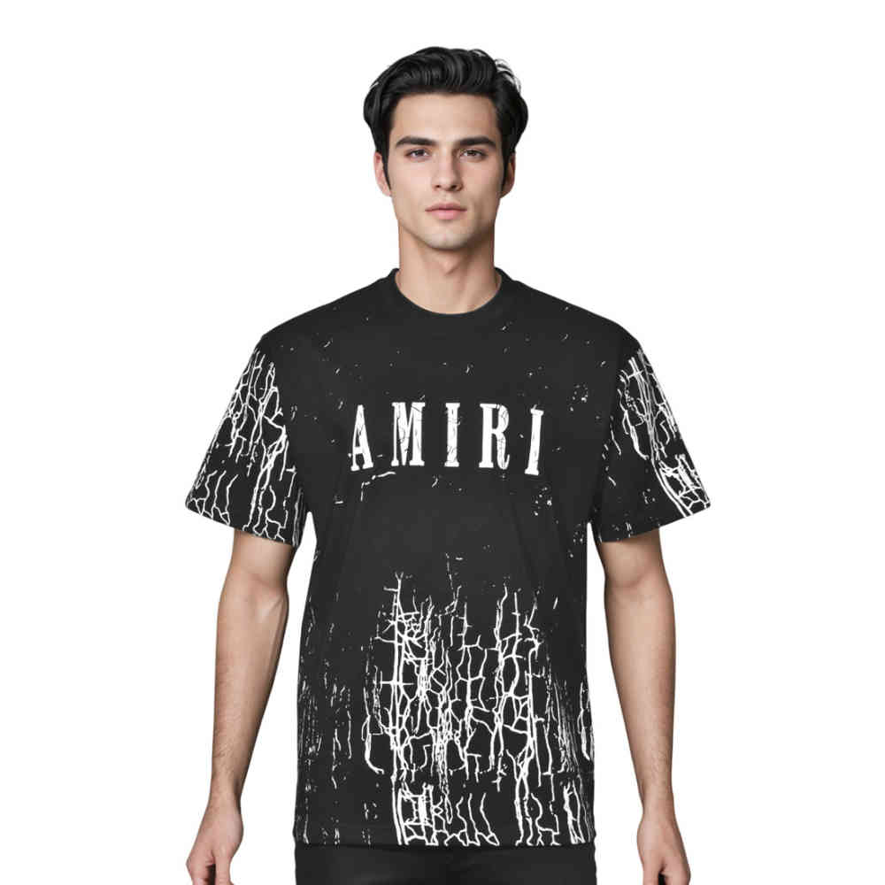 Amiri Black Premium Quality T-shirt-thumb-0