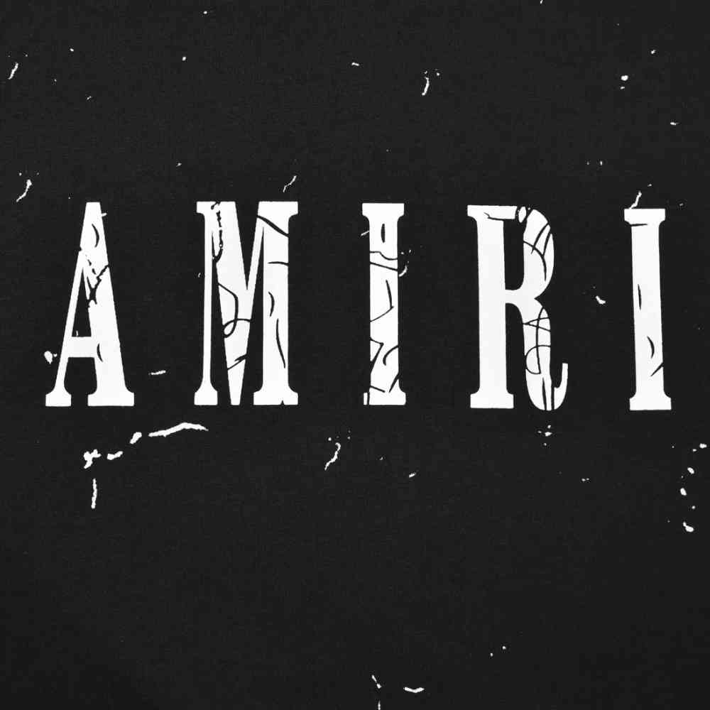 Amiri Black Premium Quality T-shirt-thumb-3