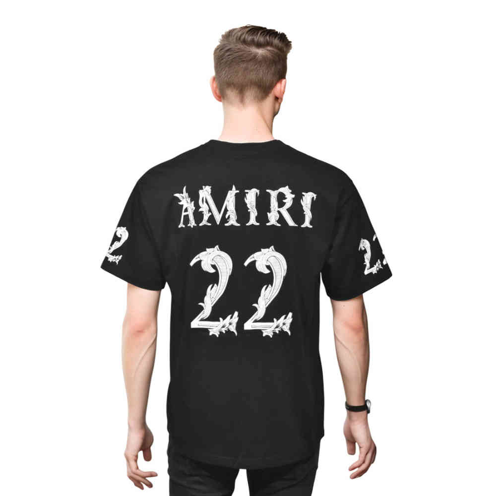 Amiri Black Premium Quality T-shirt-thumb-1