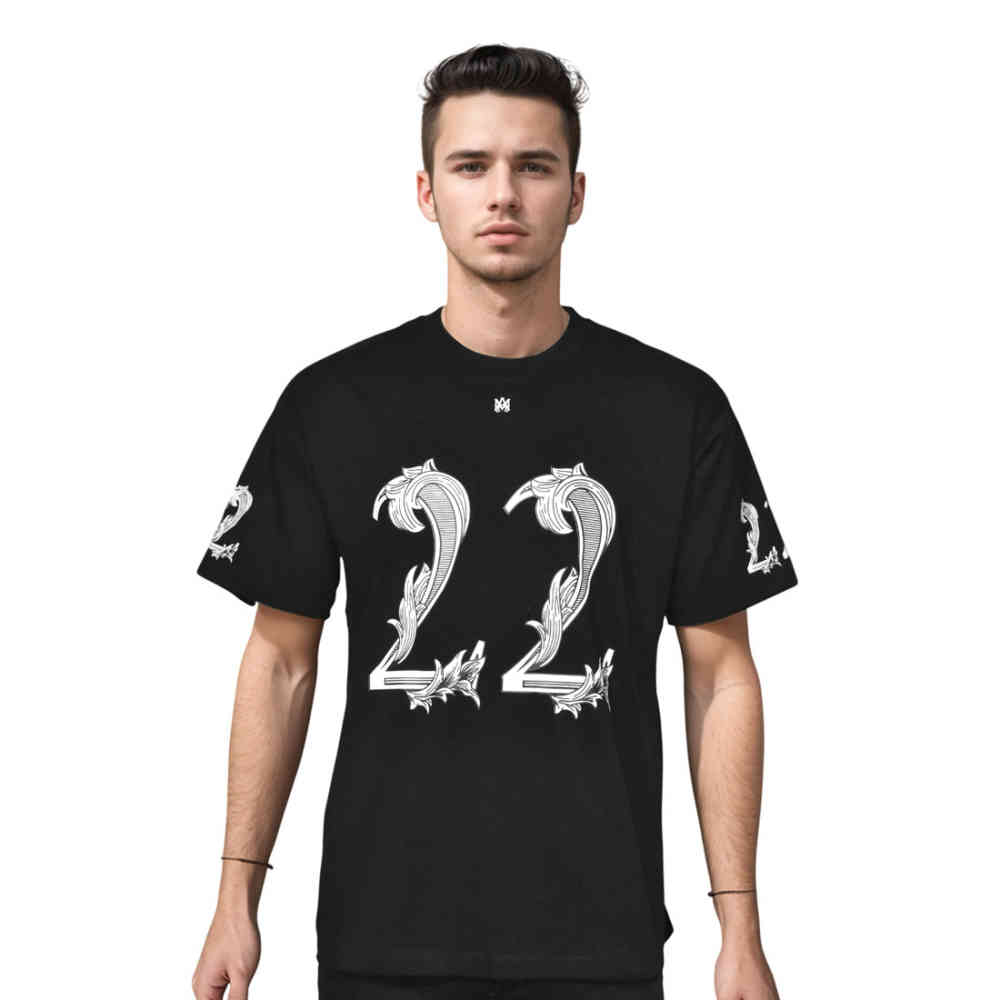 Amiri Black Premium Quality T-shirt-thumb-0