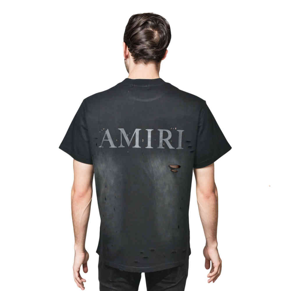 Amiri Black Premium Quality T-shirt-thumb-1