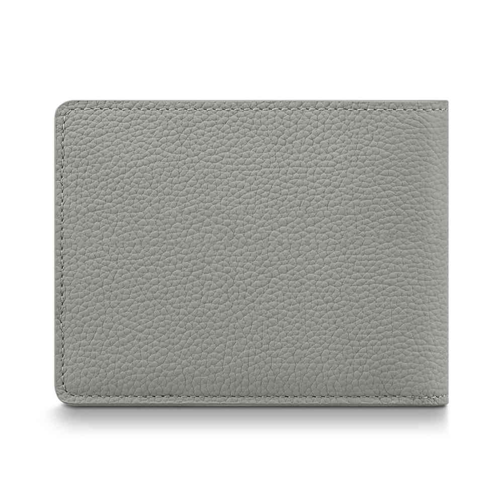 Louis Vuitton Grey Premium Compact Wallet-2