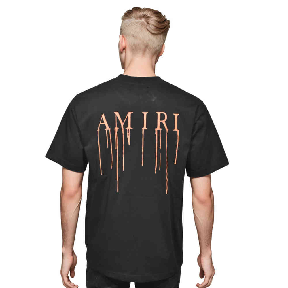 Amiri Black Premium Quality T-shirt-1