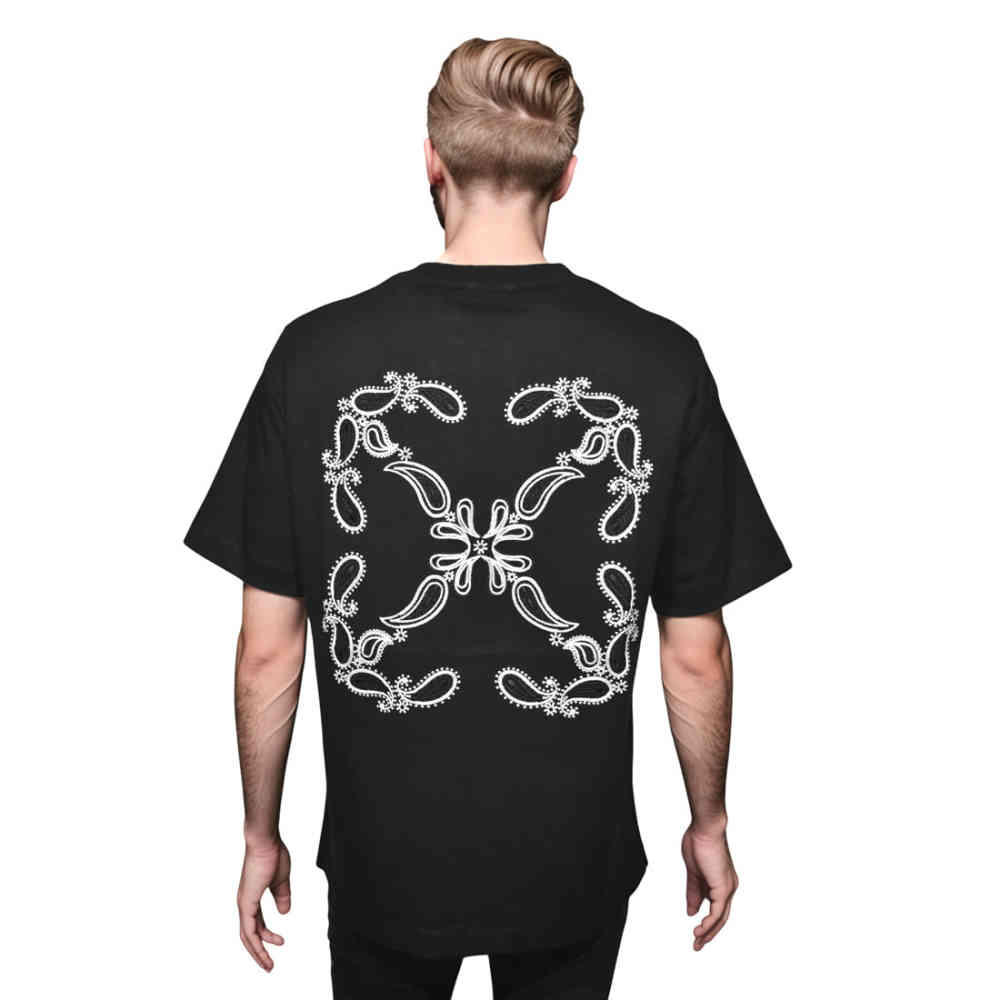 Off-White Black Premium Quality T-shirt-thumb-1