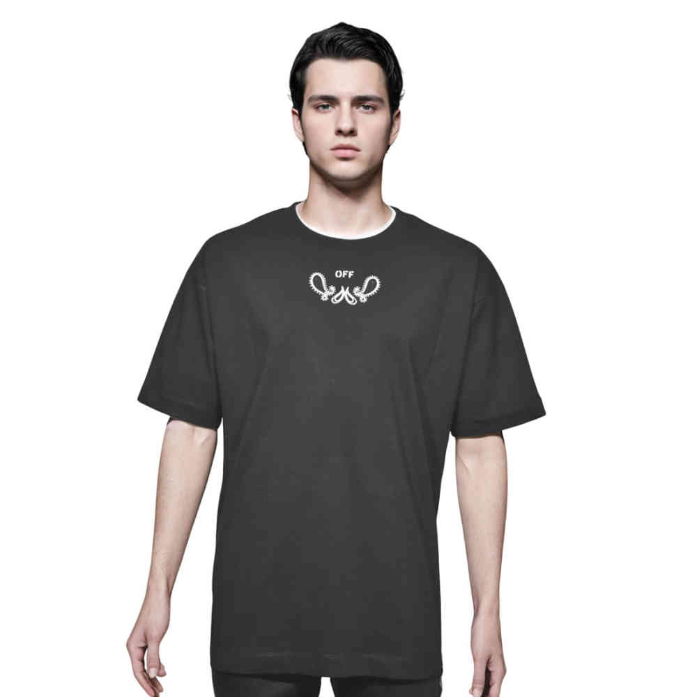 Off-White Black Premium Quality T-shirt-thumb-0