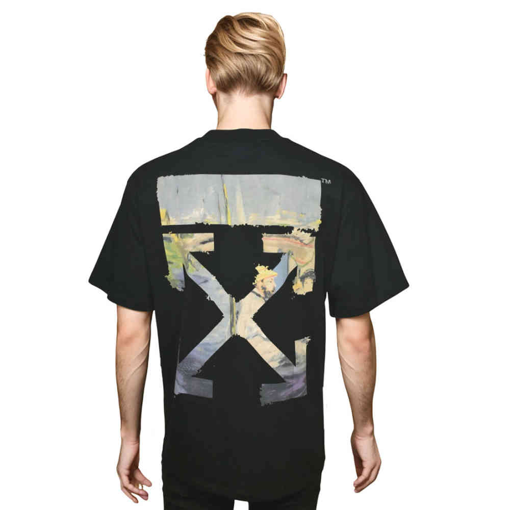Off-White Black Premium Quality T-shirt-thumb-1