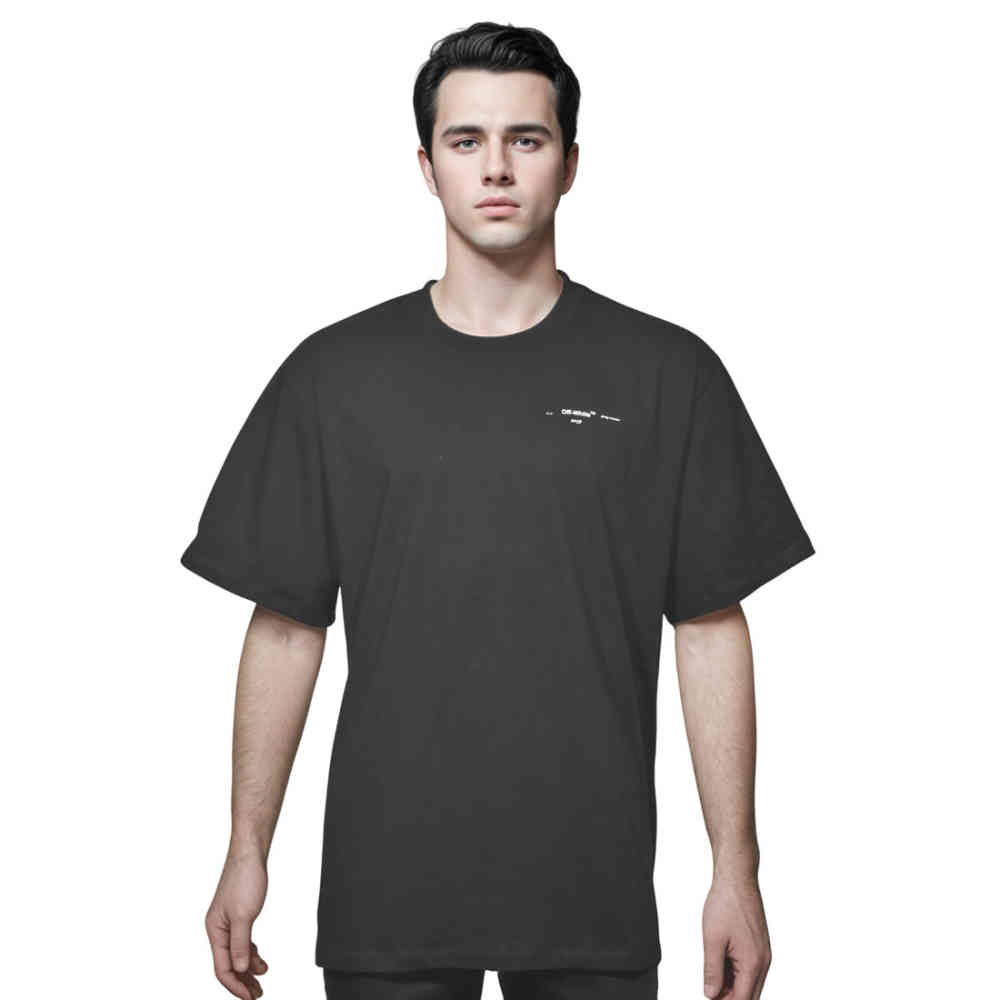 Off-White Black Premium Quality T-shirt-thumb-0