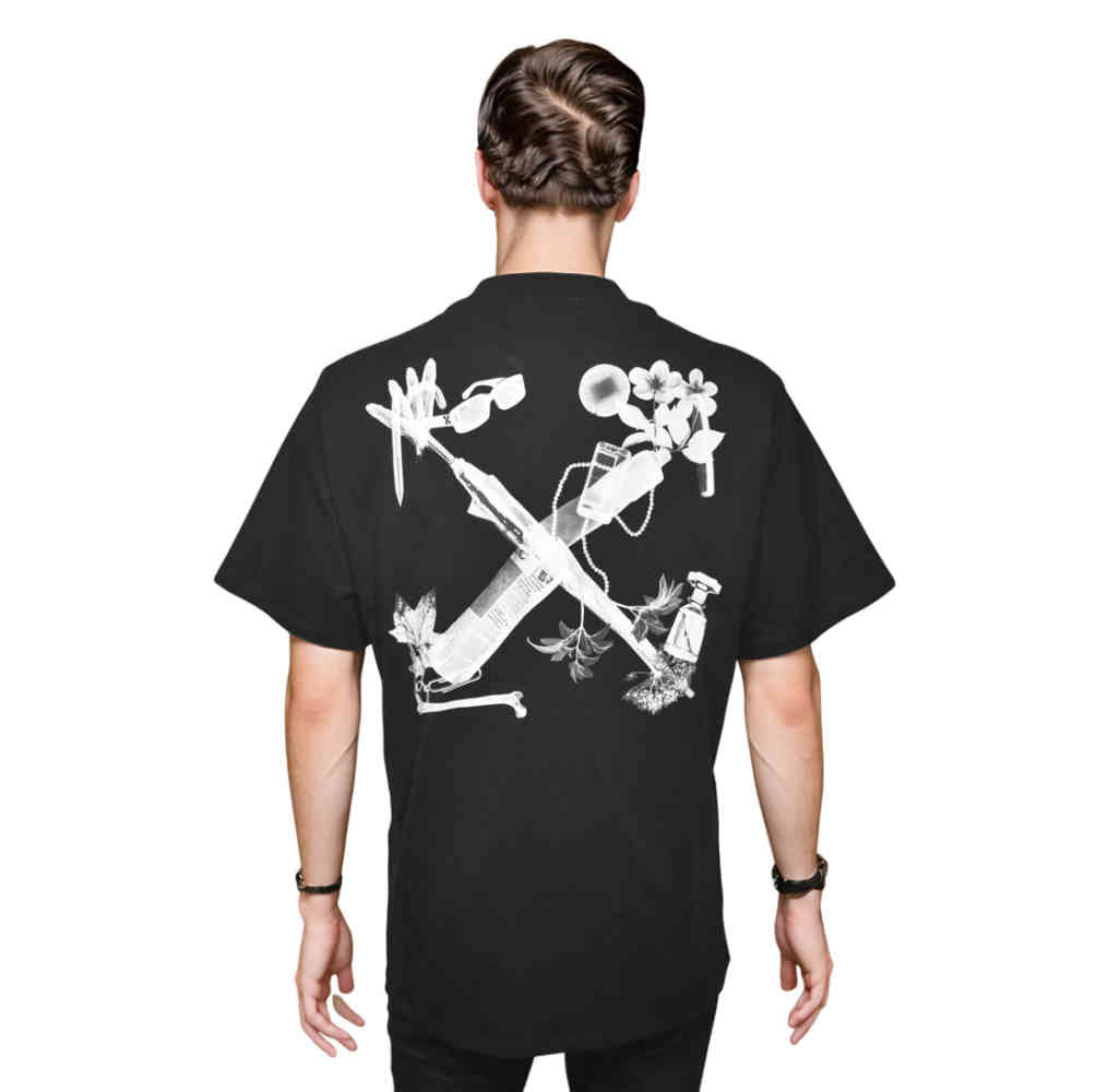 Off-White Black Premium Quality T-shirt-thumb-1