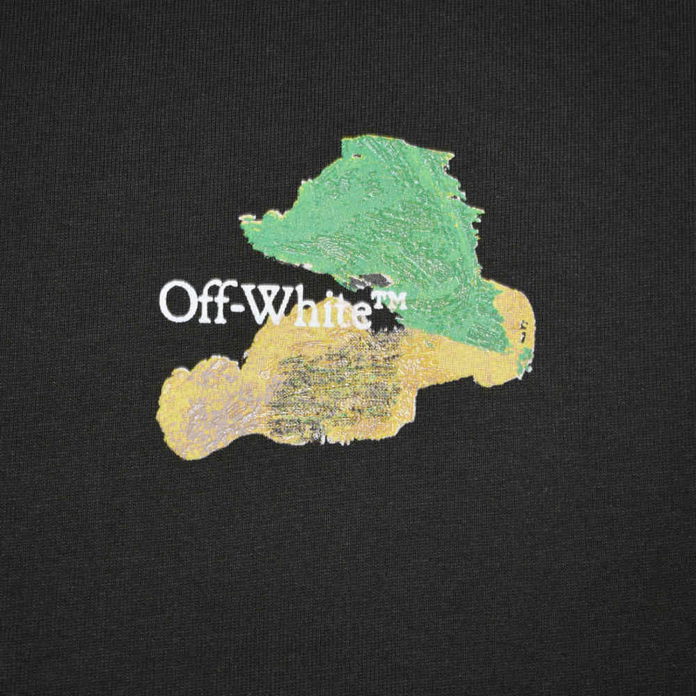 Off-White Black Premium Quality T-shirt-thumb-3