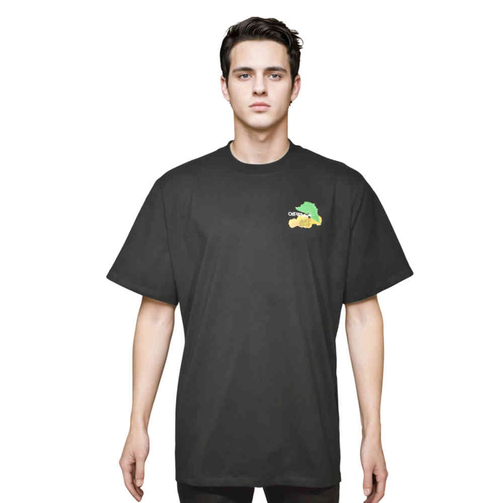 Off-White Black Premium Quality T-shirt-thumb-0