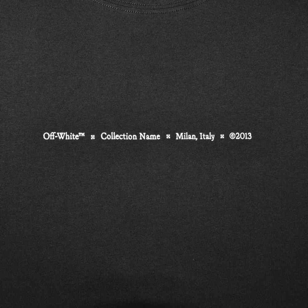Off-White Black Premium Quality T-shirt-thumb-3
