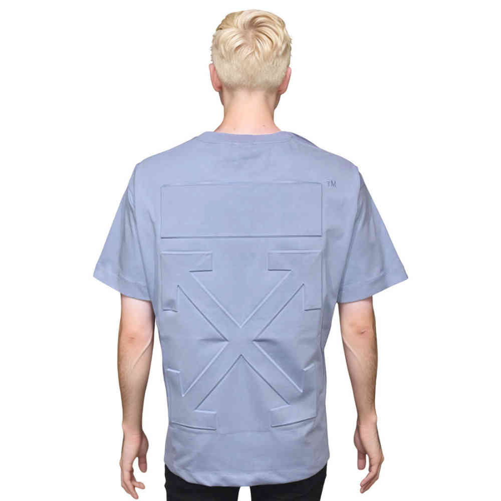 Off-White Mint Blue Premium Quality T-Shirt-thumb-1
