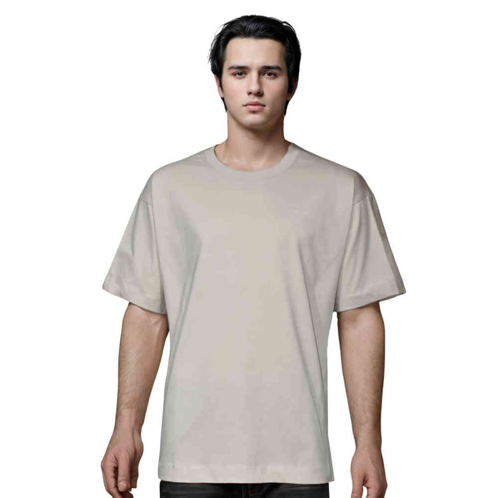 Off-White Cream Premium Quality T-Shirt-thumb-0