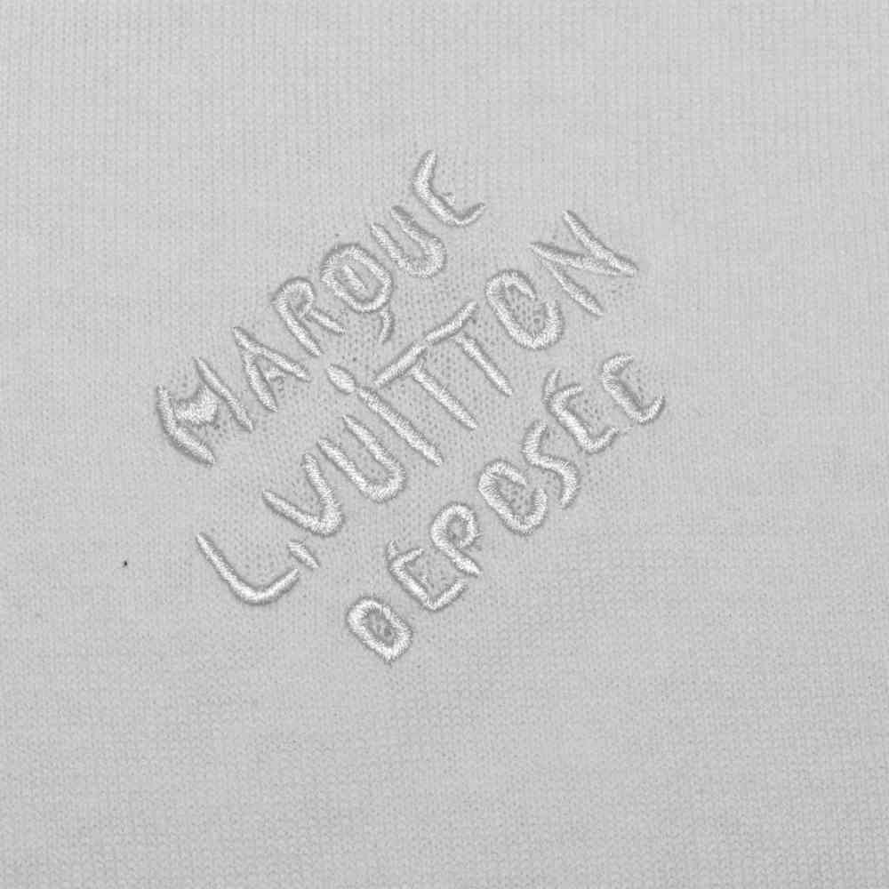 Louis Vuitton White Premium Quality T-shirt-thumb-3