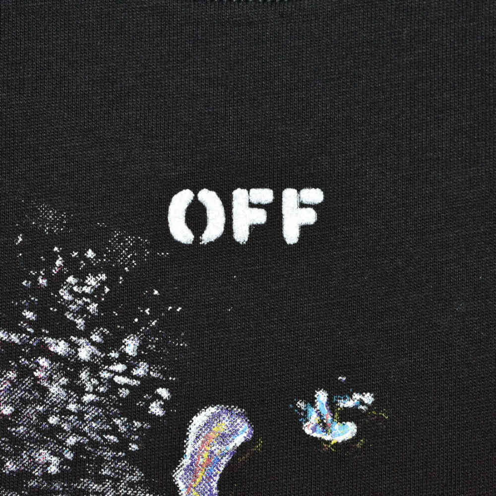 Off-White Black Premium Quality T-shirt-thumb-3