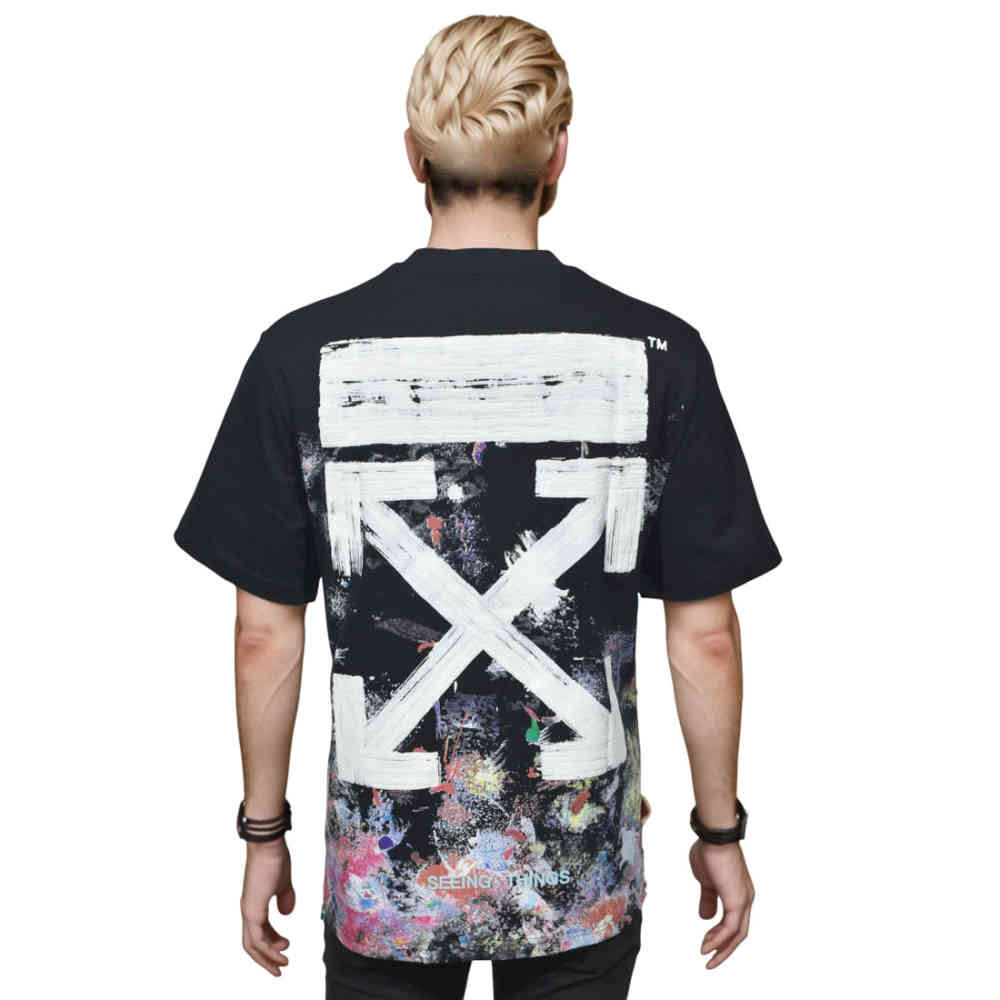 Off-White Black Premium Quality T-shirt-thumb-1