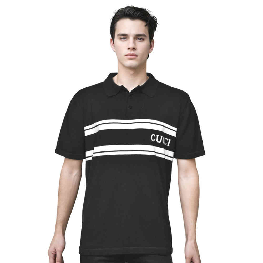 Gucci Black Premium Quality T-shirt-thumb-0