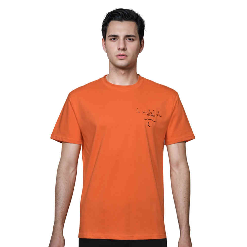 Orange Prada Black Premium Quality T-shirt