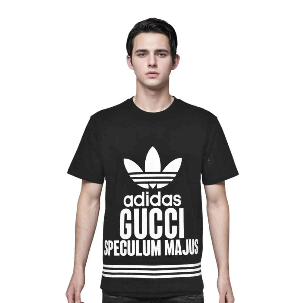 Black Gucci Red Premium Quality Tees