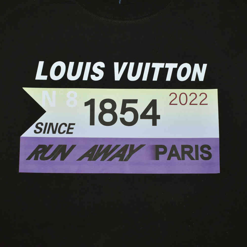 Louis Vuitton Black Premium Quality Tees-3