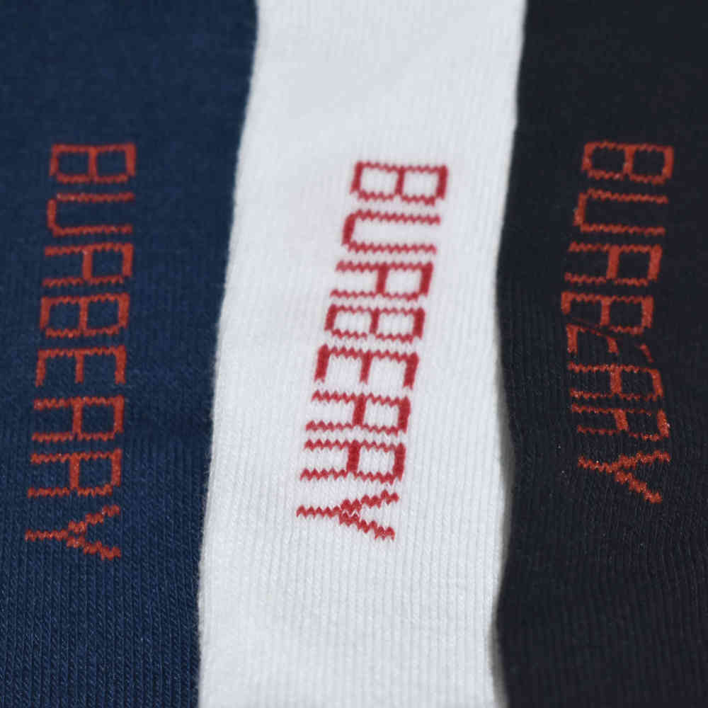 Burberry Premium Ankle Socks - Pack of 5-thumb-3