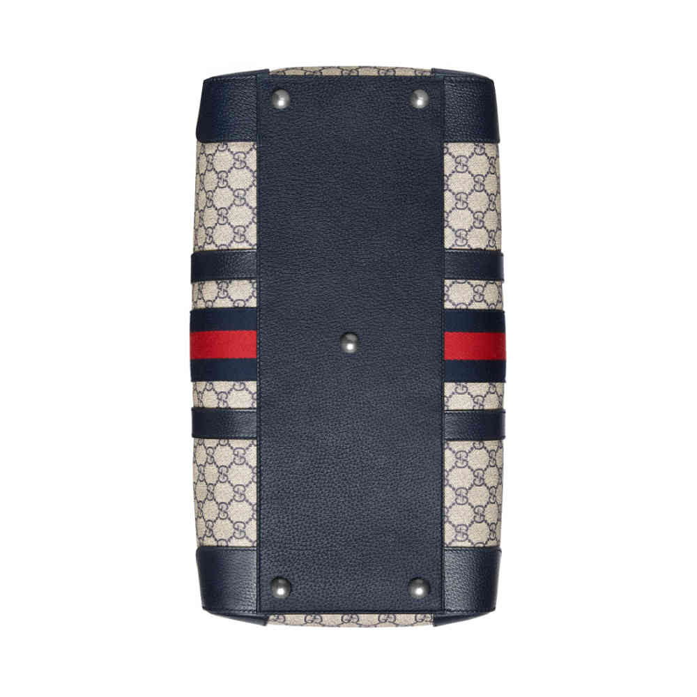 Gucci Brown Premium Duffle Bag-4