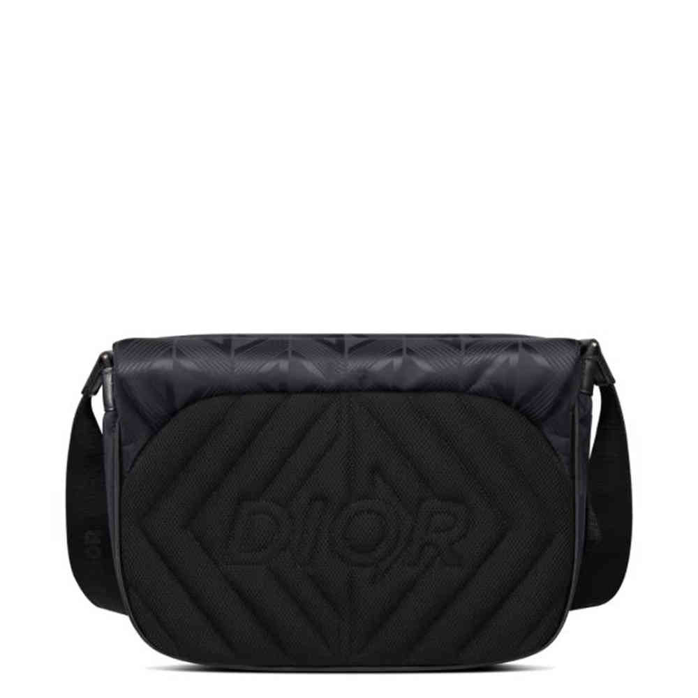 Dior Black Premium Explorer Messenger Bag-1