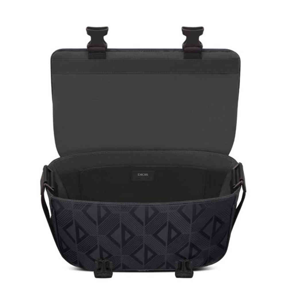 Dior Black Premium Explorer Messenger Bag-4