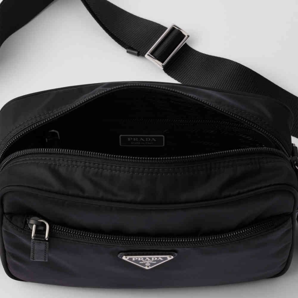 Prada Black Premium Shoulder Bag-thumb-3