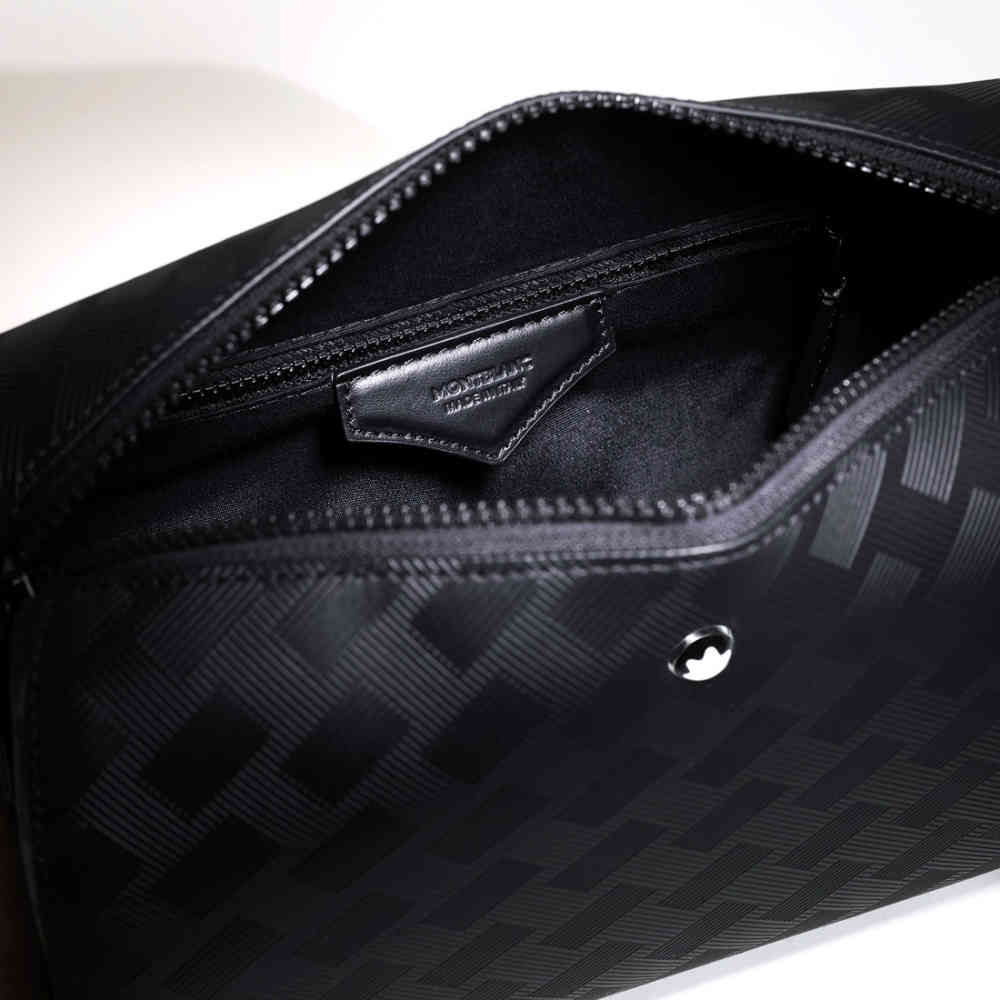 MontBlanc Black Premium Side Sling Bag-1