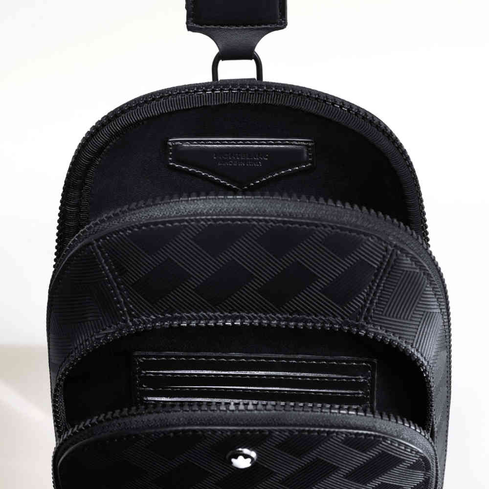 MontBlanc Black Premium Sling Bag-thumb-1