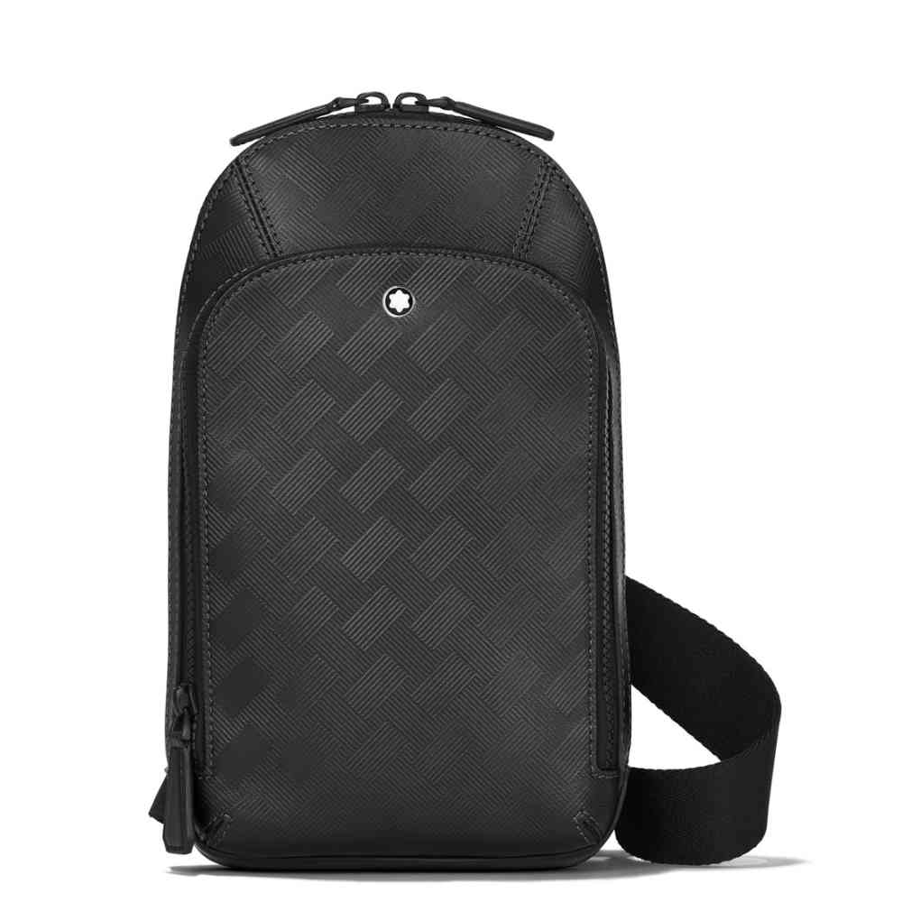 MontBlanc Black Premium Sling Bag-thumb-0