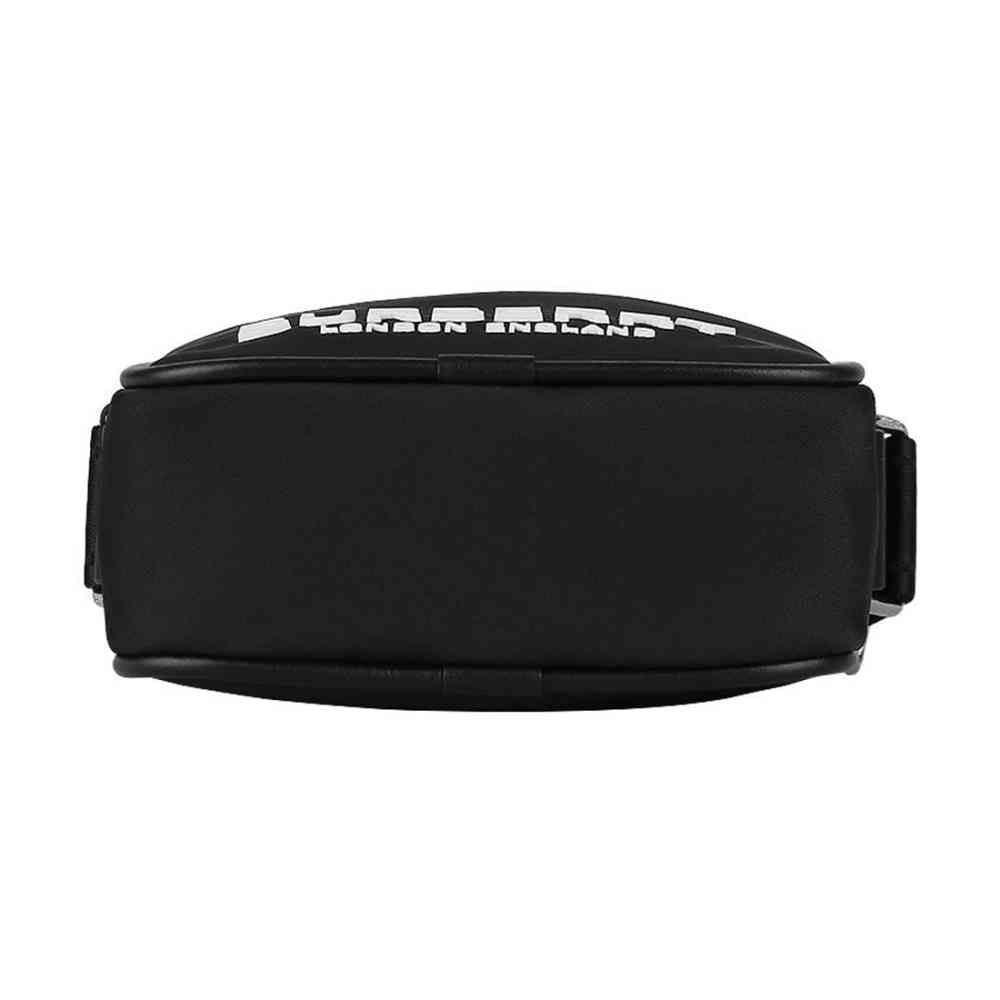 Burberry Black Premium Vertical Paddy Crossbody Bag-thumb-4