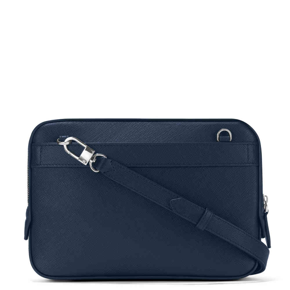 MontBlanc Blue Premium Side Sling Bag-thumb-1