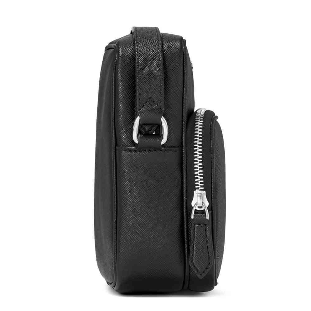 Montblanc Black Premium Nano Messenger Bag-thumb-2