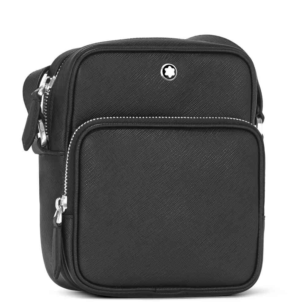 Montblanc Black Premium Nano Messenger Bag-thumb-7