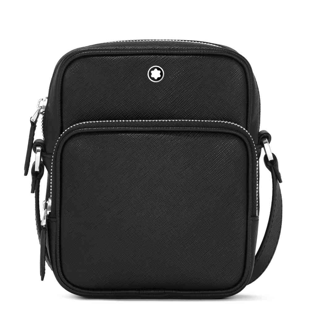 Montblanc Black Premium Nano Messenger Bag-thumb-0