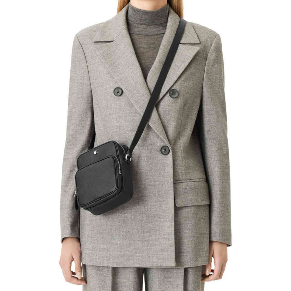 Montblanc Black Premium Nano Messenger Bag-thumb-6