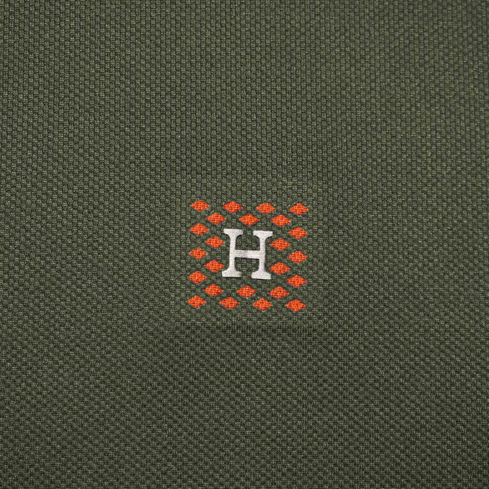 Hermes Paris Green Premium Polo T-shirt-3