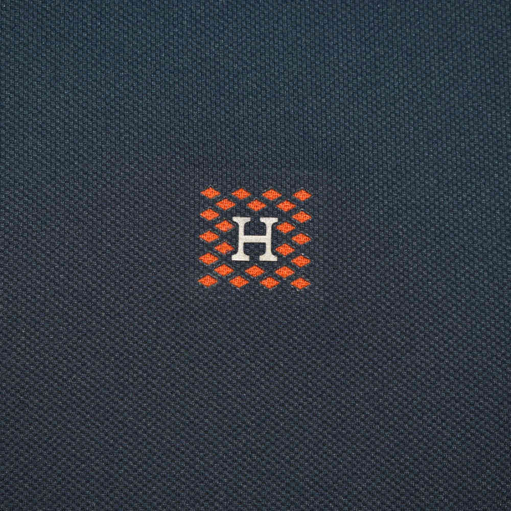 Hermes Paris Blue Premium Polo T-shirt-3