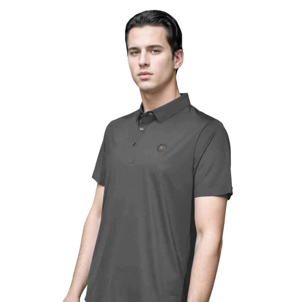 Hermes Paris Grey Premium Quality Luxury T-shirt-2