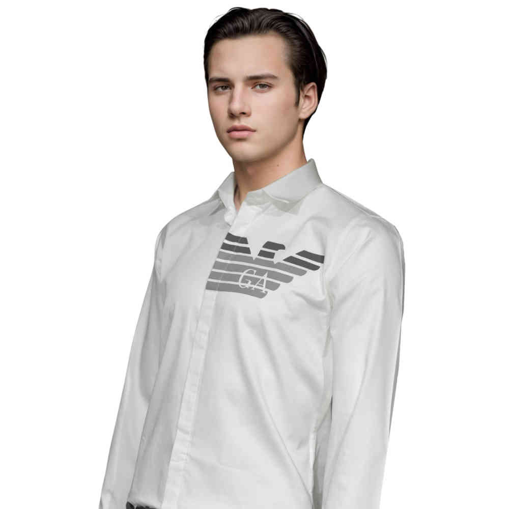 Giorgio Armani White Premium Quality Shirt-2