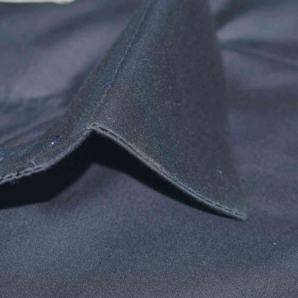 Giorgio Armani Navy Blue Premium Quality Shirt-4
